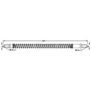 Borg & Beck Brake Hydraulic Hose Line Front Right BBH6672