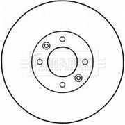 Borg & Beck Front & Rear Brake Discs & Pads fits Peugeot 3008 I 2011-2016 2.0