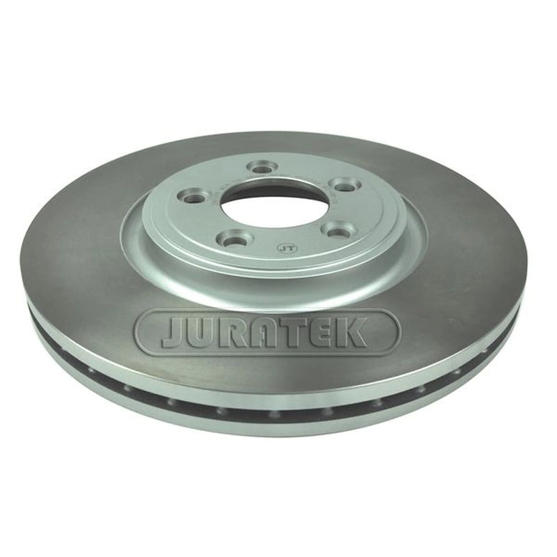 Juratek Front Brake Vented Discs & Pads fits Jaguar S-Type II 2004-2007 2.7