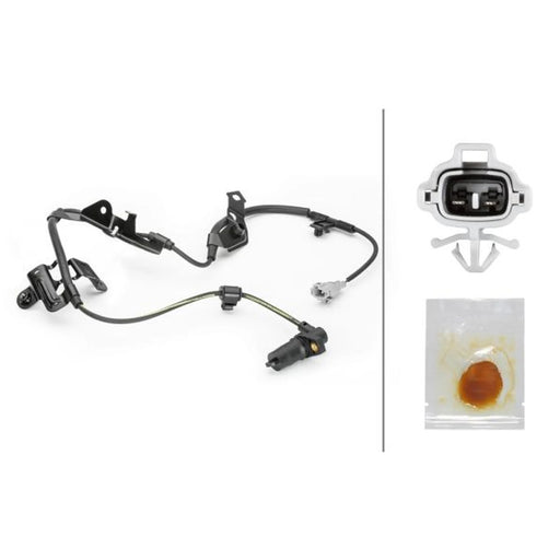 Hella ABS Wheel Speed Sensor Front fits Toyota 4 Runner III 1995-2002 2.7 3.4