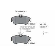 Textar Front Brake Pad Set 2188801