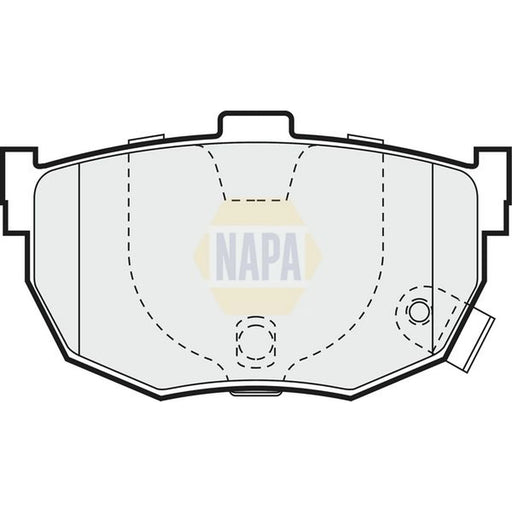 NAPA Rear Brake Pad Set NBP1811