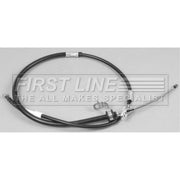 First Line Handbrake Cable Right Rear fits Toyota Rav 4 2000-2005 2.0