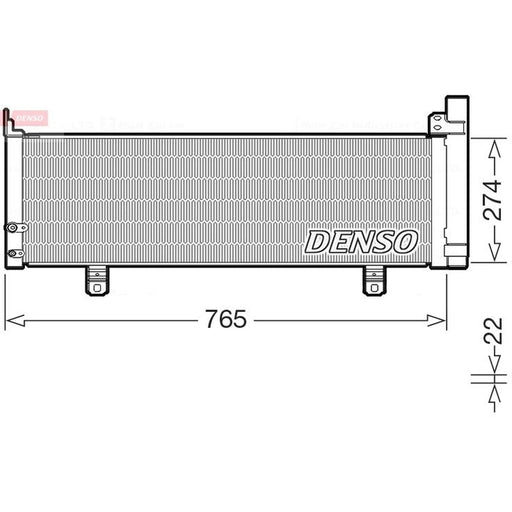 Denso Air Conditioning Condenser