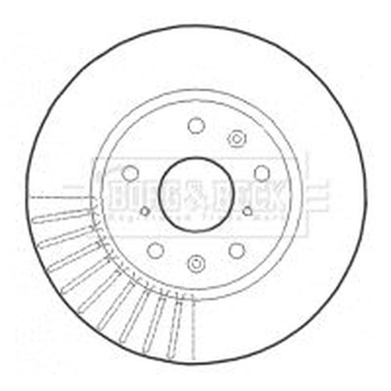 Borg & Beck Front & Rear Brake Discs & Pads fits Suzuki SX4 2006-2015 1.5 1.6