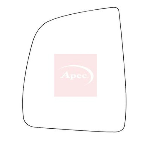 Apec Exterior Wing Mirror Glass Left AMS2227