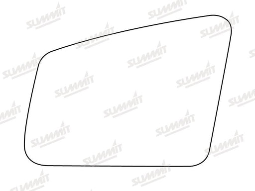 Summit Stick-On Aspheric Mirror Glass fits Mercedes A Class, B Class GLK 11 on LHS Summit - Bars 4 Cars
