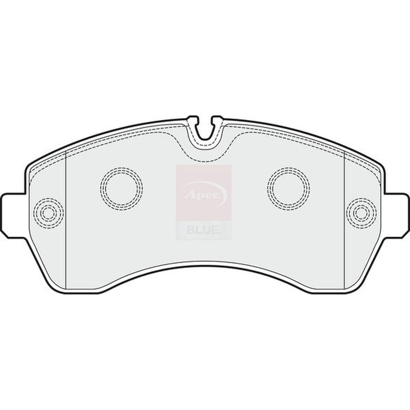 Apec Front Brake Pad Set fits Mercedes-Benz Sprinter 3,5-T 2020-2023