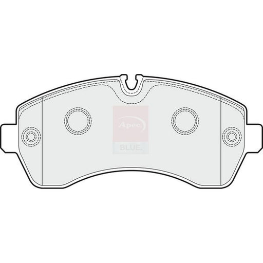 Apec Front Brake Pad Set fits Mercedes-Benz Sprinter 3,5-T 2020-2023