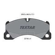 Textar Front Brake Pad Set 2214801