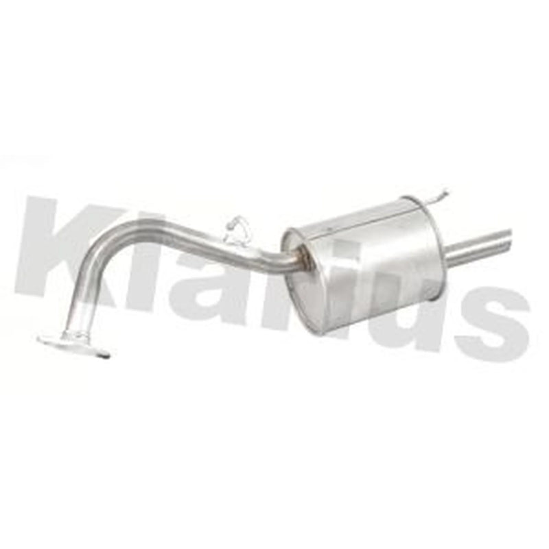 Klarius Box With Tail Pipe Rear fits Toyota Yaris/Vitz 2005-2011 1.0