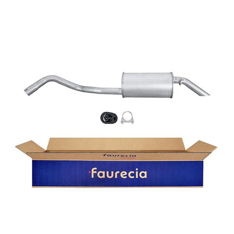 Hella End Silencer Rear fits Ford Escort 1995-1999 1.3