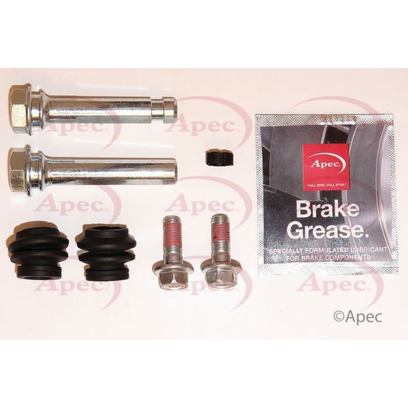 Apec Brake Caliper Guide Sleeve Kit Front Left fits Toyota Auris 2006-2018