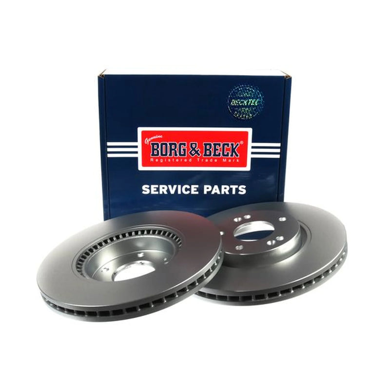 Borg & Beck Front & Rear Brake Discs & Pads fits Kia Optima 2012-2015 1.7 2.0