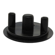 Top Hat Hinge Cover Black Nova - Dynamic Drive