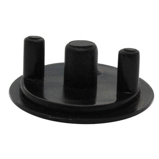 Top Hat Hinge Cover Black Nova - Dynamic Drive
