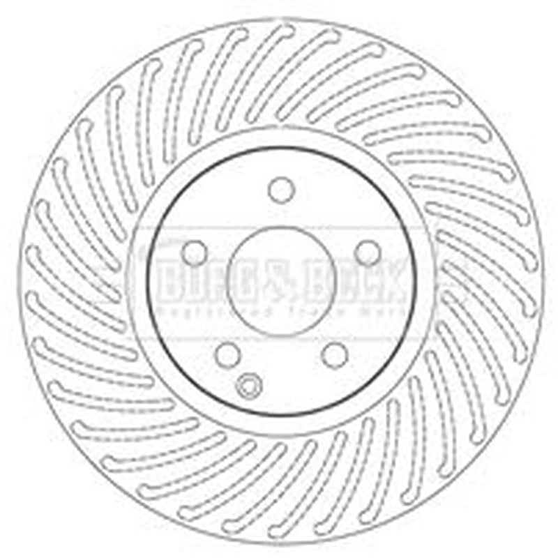 Borg & Beck Front & Rear Brake Discs & Pads fits Mercedes-Benz E-Class 2009-2016