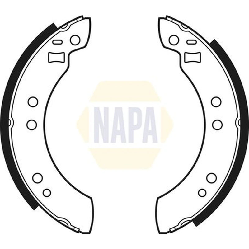 NAPA Brake Shoe Set Axle Kit NBS1003
