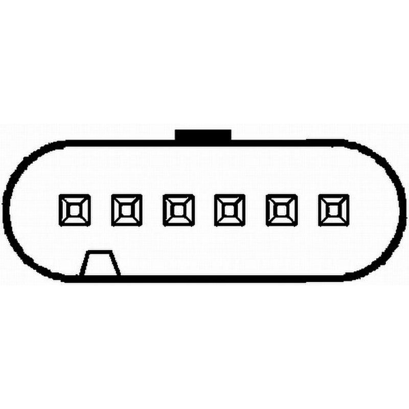 Hella MAF Sensor (Mass Air Flow) fits BMW 7 2003-2008