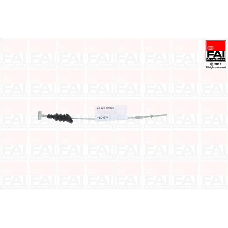 FAI Handbrake Cable Front fits Opel Meriva A 2003-2010 1.3 1.4 1.6 1.7 1.8