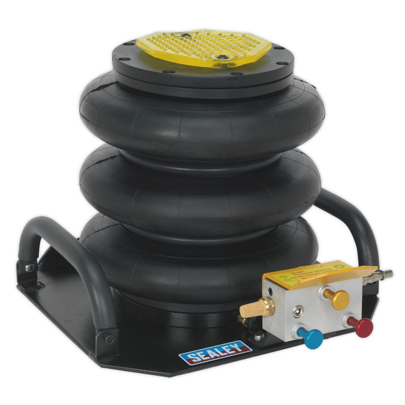 Sealey Premier Air Operated Fast Jack 3tonne Three Stage PAFJ3S Sealey  - Dynamic Drive