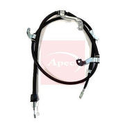 Apec Handbrake Cable Right Rear fits Kia Cee'D 2012-2018 1.0 1.4 1.6