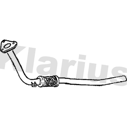 Klarius Exhaust Pipe OD fits Audi A4 B5 1995-2000 1.8