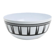 Camping Caravan Picnic Fishing Travel Melamine 16pc Dining Dinner Set - Stripe 7 Leisurewize - Dynamic Drive