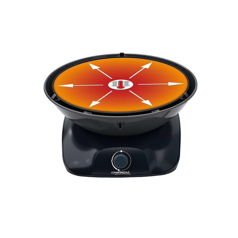 Campingaz 360 Grill CV Table Top Gas BBQ & Stove in Anthracite Campingaz - Dynamic Drive