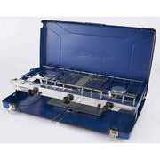 Campingaz Camping Chef Stove Folding Double Burner With Grill Campingaz - Dynamic Drive