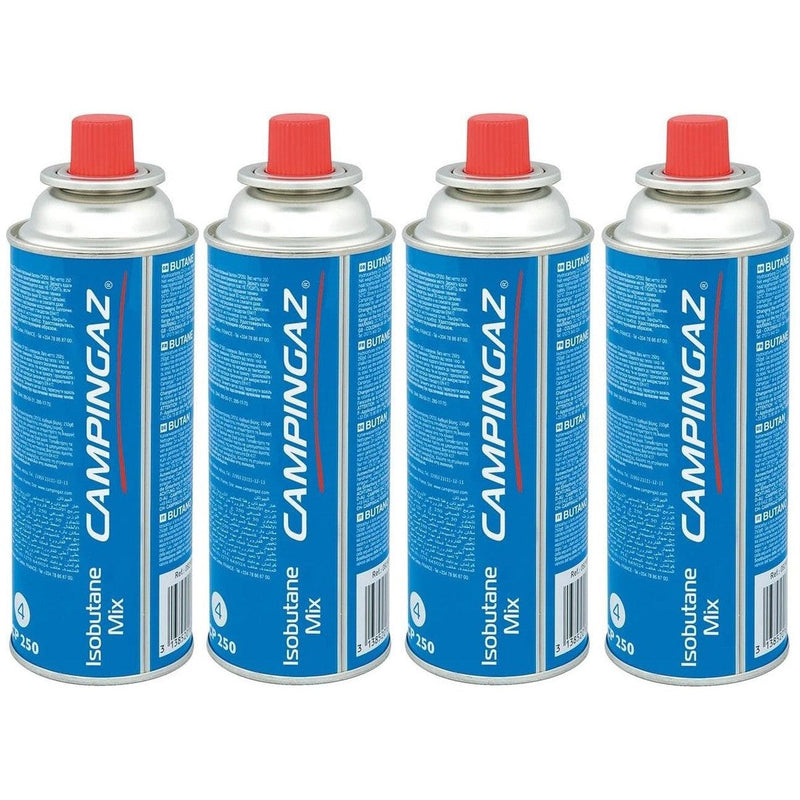 Campingaz CP250 Isobutane Gas Cartridge 4 Pack Campingaz - NN4 Online