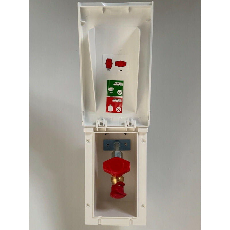 Caravan / Motorhome LPG Gas BBQ Flush Fit Outlet Box TND Model – PO683 PLS - Dynamic Drive