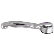 Caravan Reich Twist Single Lever Mixer Tap In Matt Left-Hand 45 Degree With Tail Reich - Dynamic Drive