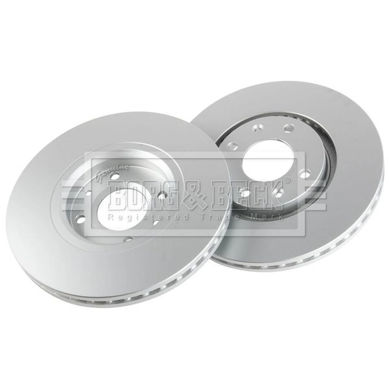 Borg & Beck Front & Rear Brake Discs & Pads fits Citroën Xsara 1998-2005 2.0