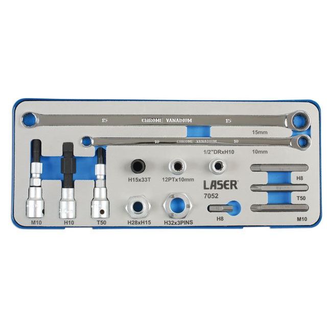 Laser Alternator Pulley Tool Kit 7052 Laser - Dynamic Drive