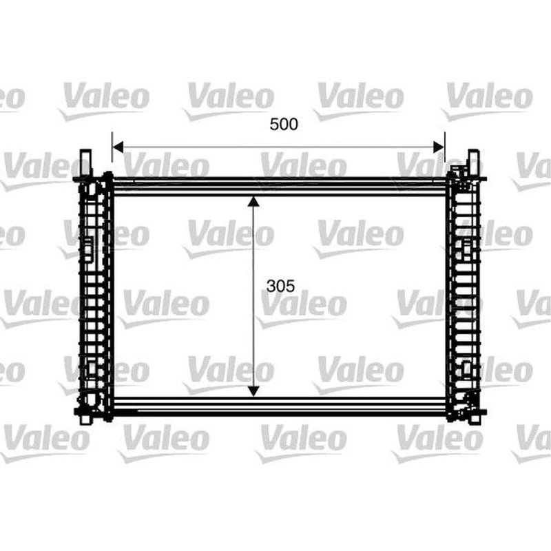 Valeo Engine Radiator 734274