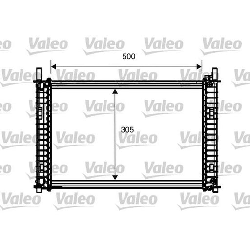 Valeo Engine Radiator 734274