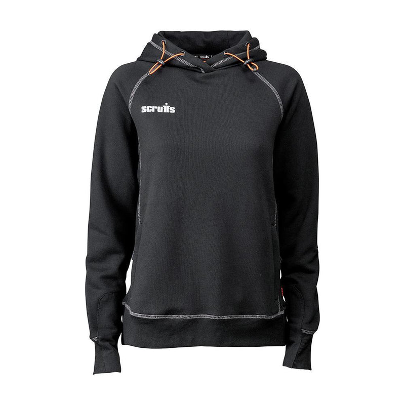 Scruffs Women's Trade Hoodie Black Size 10 Scruffs - Dynamic Drive