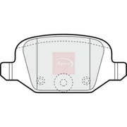 Apec Rear Brake Pad Set fits Citroën E-Mehari 2016 on