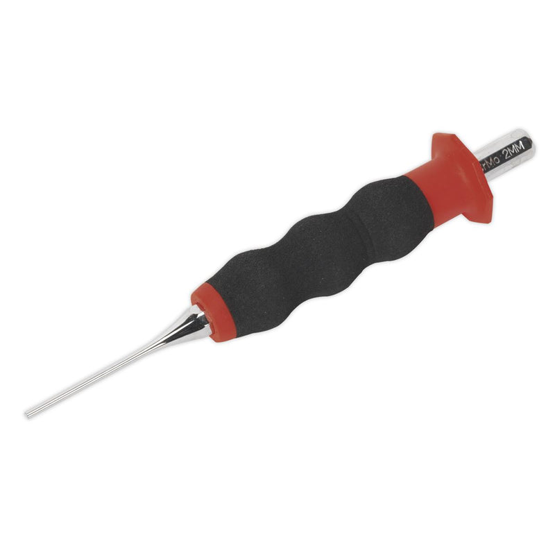 Sealey Sheathed Parallel Pin Punch Ø2mm Sealey  - Dynamic Drive