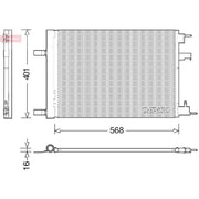 Denso Air Conditioning Condenser DCN20014