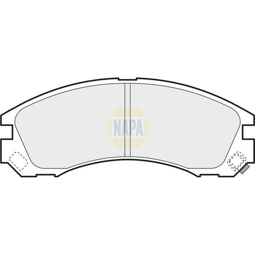 NAPA Front Brake Pad Set NBP1574