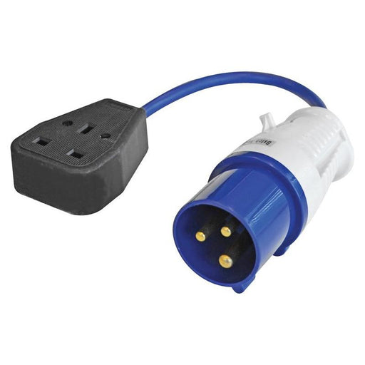 Faithfull Power Plus Fly Lead 240V 3-Pin Plug to 240V 3-Pin Socket & 35cm Lead Faithfull Power Plus - Dynamic Drive