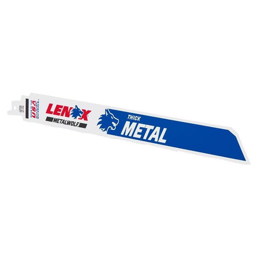Lenox MetalWolf Wave Edge Reciprocating Saw Blade 305 x 25 x 1.07mm 14 TPI (Pack 25) LENOX - Dynamic Drive