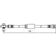 Apec Brake Hydraulic Hose Line Front fits VW Beetle 2011-2019 1.2 1.4 1.6 2.0