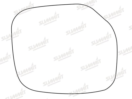 Summit Non-Heated Base Plate With Standard Mirror Glass fits Citroen Berlingo 97 on LHS Summit - Bars 4 Cars