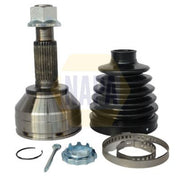 NAPA CV Axle Shaft Assembly Front fits Nissan Qashqai I 2006-2013 1.5 2.0