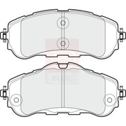 Apec Front Brake Pad Set PD3743