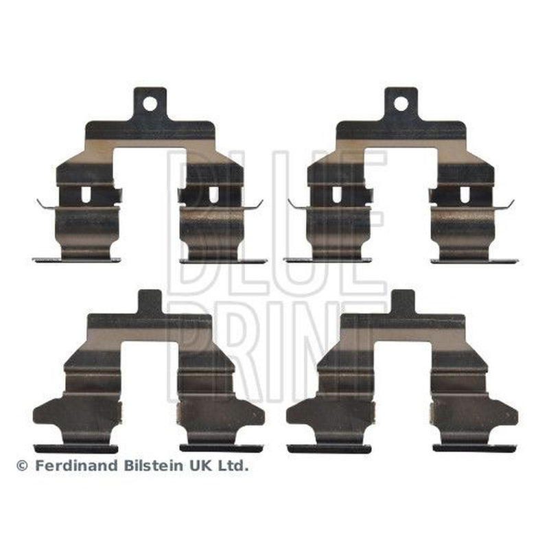 Blue Print Brake Pad Accessory Fitting Kit Rear fits Nissan Qashqai +2 2007-2013