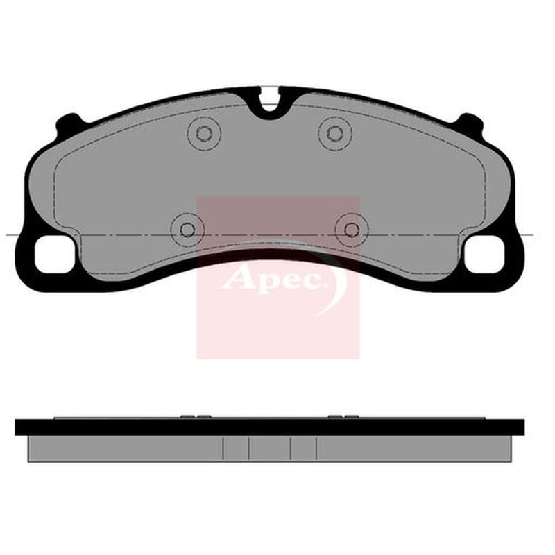 Apec Front Brake Pad Set fits Porsche 911 2013-2020 3.8 4.0